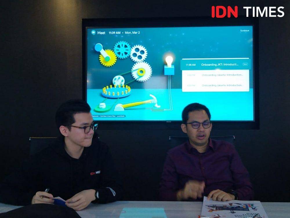 Kunjungan Komisi Penyiaran Indonesia ke kantor IDN Media, Senin (2/3) (IDN Times/Dini Suciatiningrum)