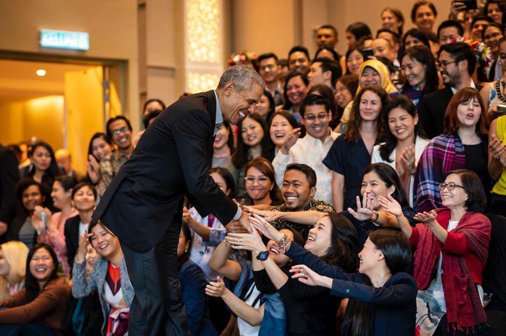 Pesan Obama kepada Lulusan 2020: Kalau Mau Perubahan, Ikut Pemilu