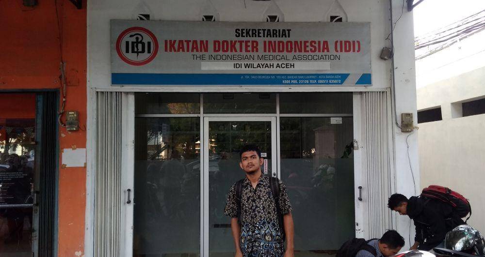 Sekretariat Ikatan Dokter Indonesia (IDI) Wilayah Aceh (IDN Times/Saifullah)