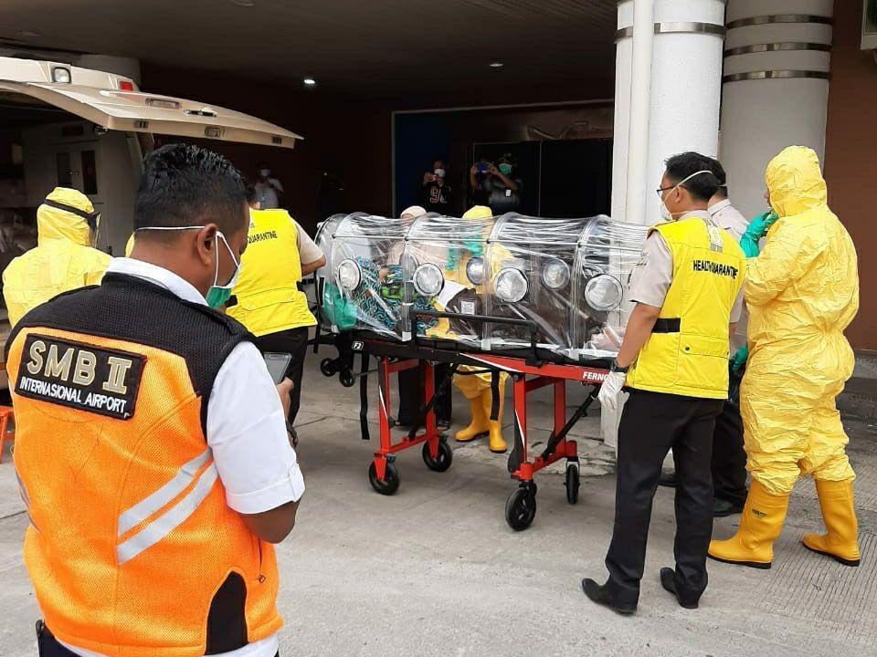 Tiba di Bandara SMB II Palembang, Warga Prabumulih Langsung Diisolasi