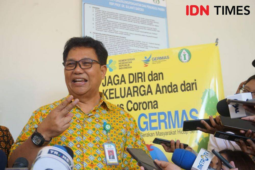 Direktur Utama RSPI Prof dr Sulianti Saroso, Mohammad Syahril (IDN Times/Gregorius Aryodamar P.)
