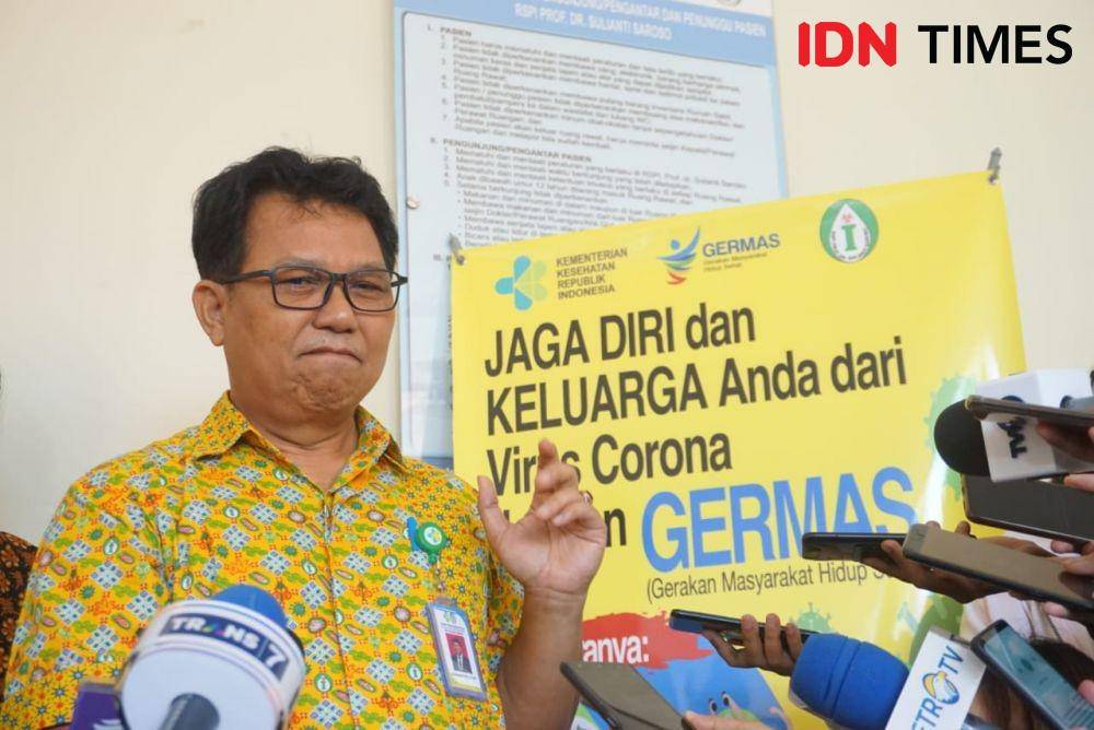 Direktur Utama RSPI Prof dr Sulianti Saroso, Mohammad Syahril (IDN Times/Gregorius Aryodamar P.)