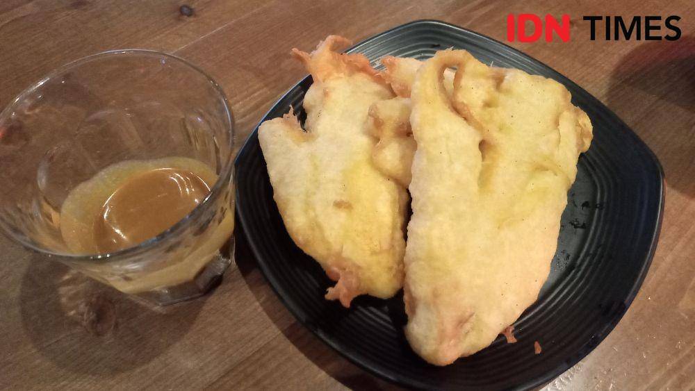 Menu Pisang Goreng Bang di Ali Kopi Cafe & Roastery, Jakarta. IDN Times/Dhiya Awlia.A