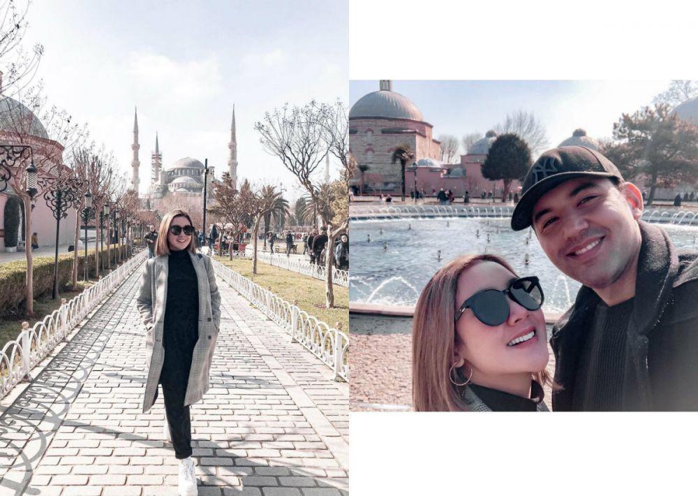 10 Potret Liburan Romantis Cita Citata dan Tunangan Bulenya di Turki