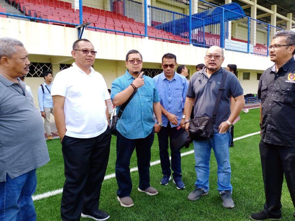 Akhyar saat tinjau Stadion Citarum Semarang (Dok.IDN Times/istimewa)
