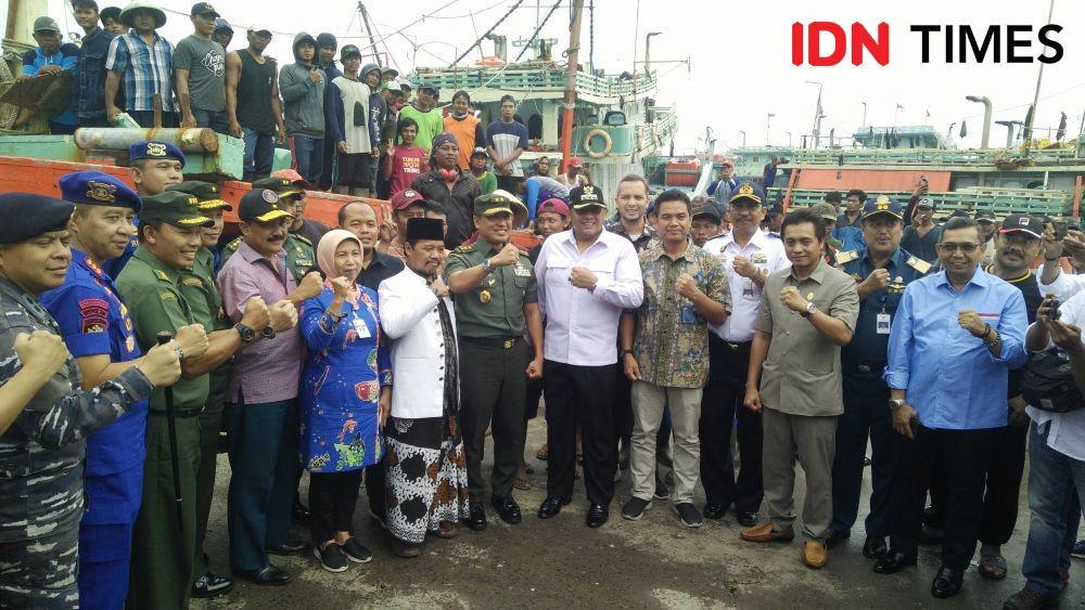 Sah! 900 Nelayan Pantura Tegal Berlayar ke Perairan Natuna