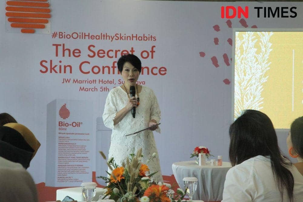 The Secret of Skin Confidence, JW Marriot Surabaya. 5 Maret 2020. IDN Times/Fajar Laksmita