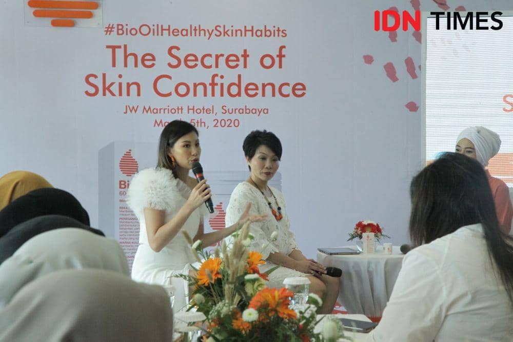 The Secret of Skin Confidence, JW Marriot Surabaya. 5 Maret 2020. IDN Times/Fajar Laksmita