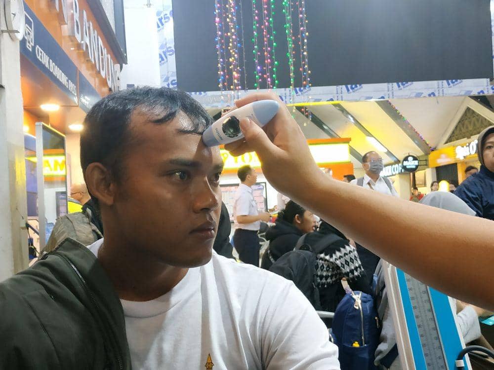 Antisipasi Corona, Daop 2 Bandung Periksa Kesehatan Penumpang KA