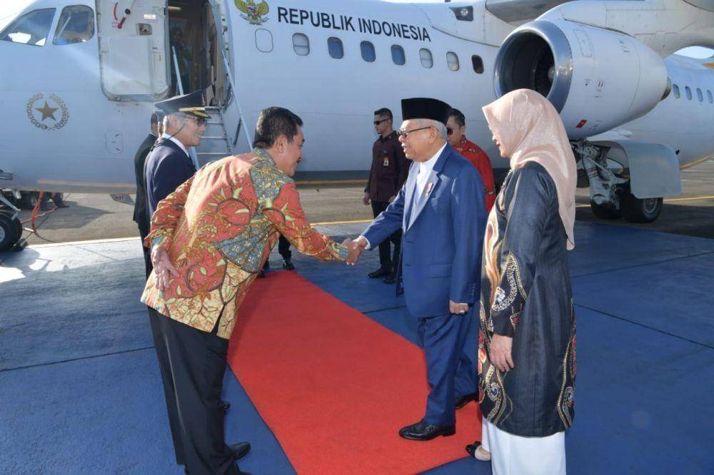 (Wapres Ma'ruf Amin hendak melakukan kunjungan kerja) Dokumentasi Setwapres