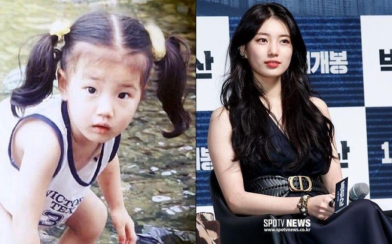 Memesona Sejak Lahir, 10 Potret Artis Korea Saat Kecil Vs Sekarang