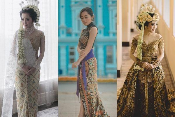 Inspirasi Kebaya ala Karina Salim, dari Menikah sampai Maternity Shoot