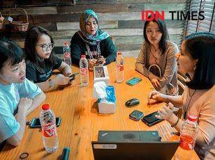 Pameran The Goods Spot Vol. 3 adakan workshop kreatif kepada Millennial (IDN Times/Indah Permata Sari)