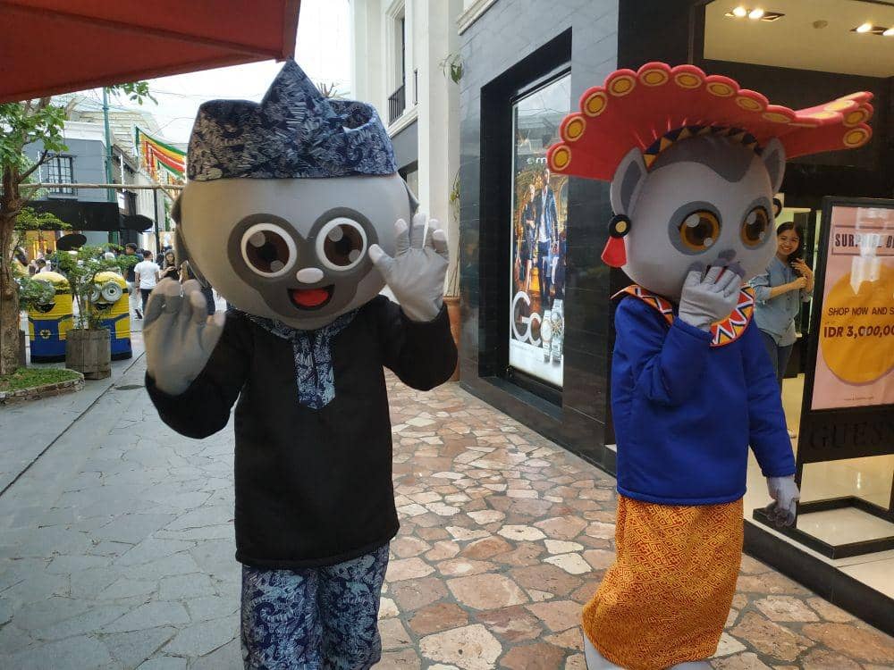 Ini Dua Maskot yang Bakal Ramaikan Peringatan Konferensi Asia-Afrika