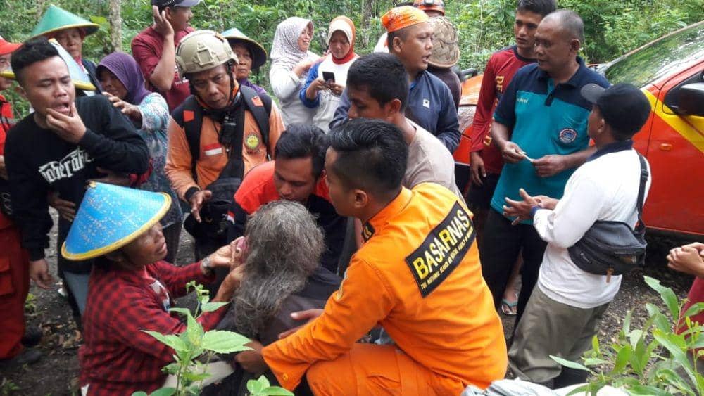 Sumijem Warga Bantul yang Dikabarkan Hilang Ditemukan di Gunungkidul