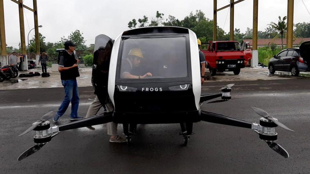 Drone Taksi Pertama di Indonesia Diuji Coba di Gunungkidul‎