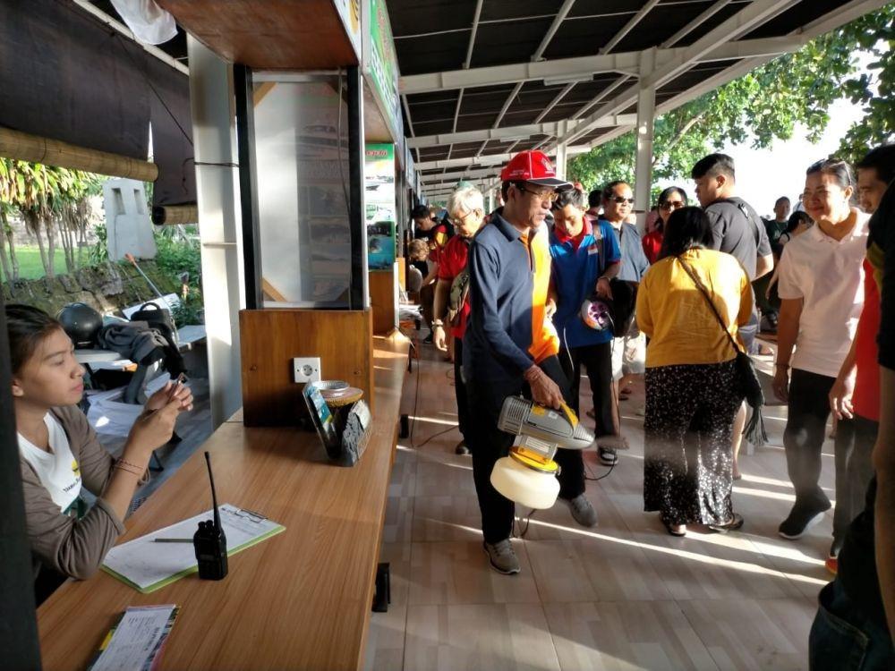 Bukan Fogging, Pemprov Bali Upayakan Spraying Sementara Pakai Alkohol