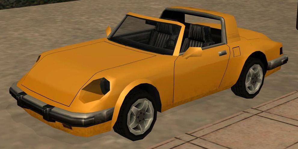 Mobil GTA Paling Cepat - Comet (17.61 detik)