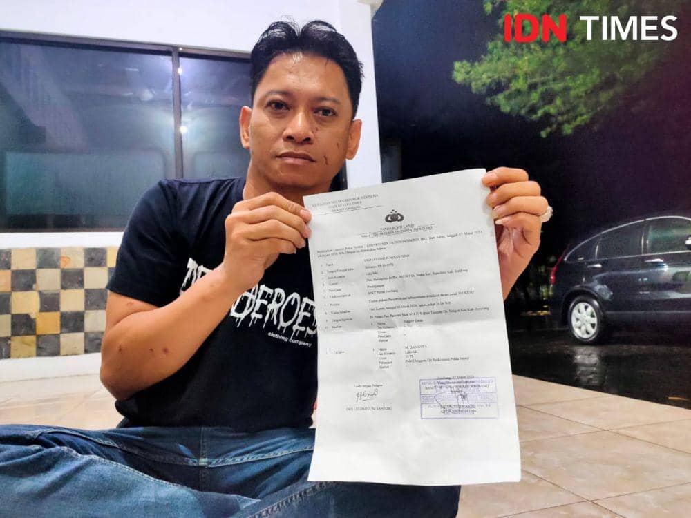 Oknum Polisi Dilaporkan ke Polres Jombang Atas Dugaan Penganiayaan