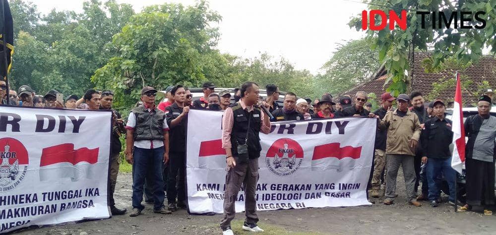 Suarakan Nasionalisme, FKOR Gelar Aksi Damai di STIE Hamfara Bantul