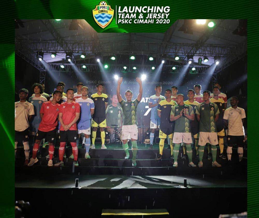 Launching PSKC di Stadion Sangkuriang, Cimahi, Minggu (8/2). (Instagram/@pskc_cimahi