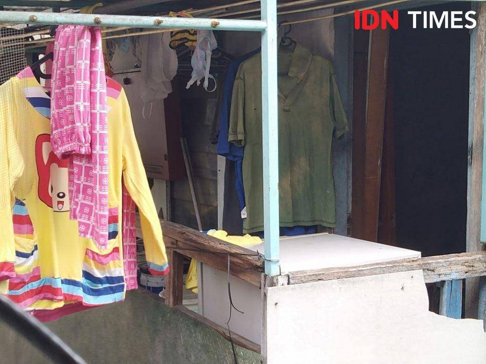 Rumah Pelaku NF (15) remaja yang membunuh A (5) di Sawah Besar, Karanganyar (IDN Times/Dini Suciatiningrum)