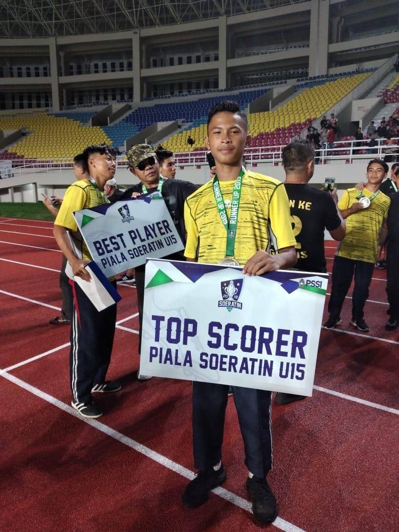 Top skor Piala Soeratin U-15, Krisna Sulistia, berasal dari SSB Djarum dan kini direkrut Garuda Select (Dok. Istimewa)