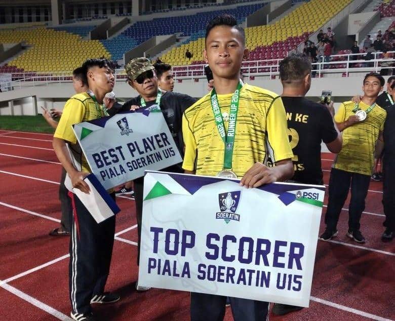 Top skor Piala Soeratin U-15, Krisna Sulistia, berasal dari SSB Djarum dan kini direkrut Garuda Select (Dok. Istimewa)