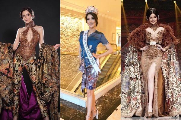 9 Kebaya ala Sonia Fergina, Juara Puteri Indonesia 2018 yang Memikat