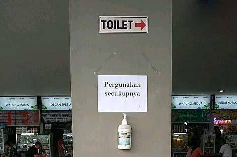 Mitigasi Jasa Marga untuk pencegahan virus corona (Dok. Jasa Marga)