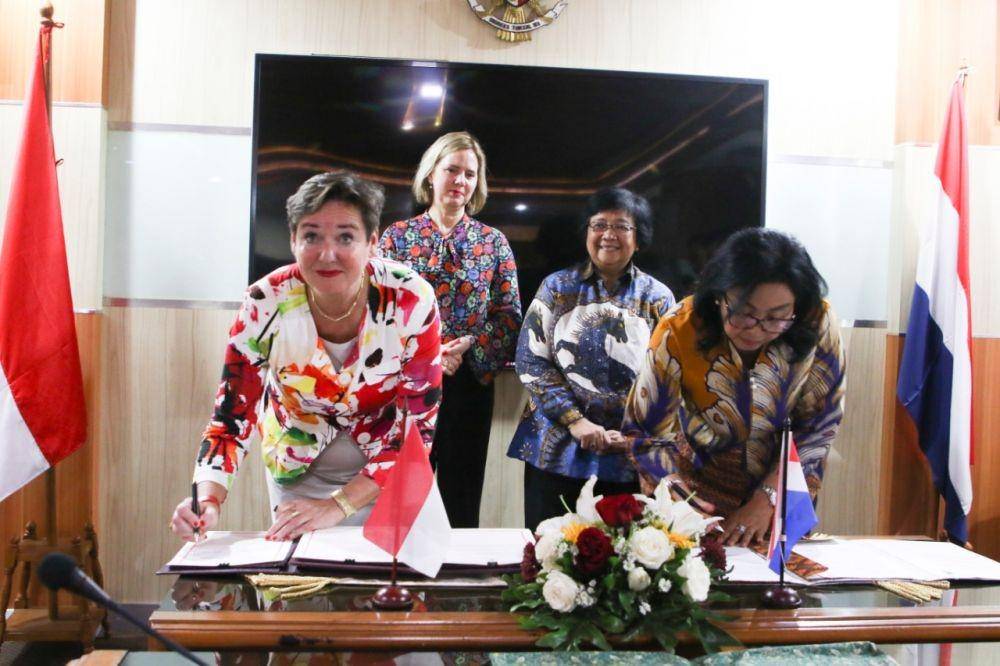 MoU Indonesia Belanda di Bidang Lingkungan (Dok. KLHK)