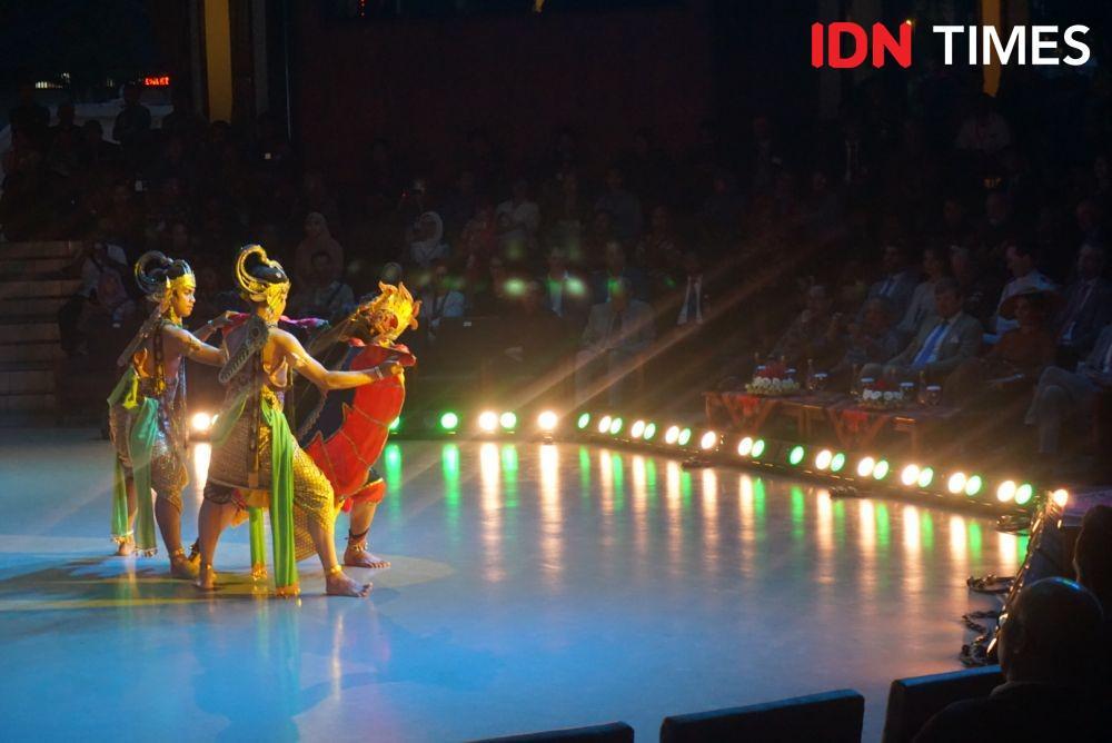 Akhiri Lawatan di Yogya, Willem dan Maxima Nonton Sendratari Ramayana
