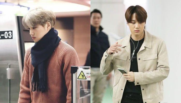 10 Inspirasi Fashion Bandara ala Kai EXO, Santai Tapi Cool