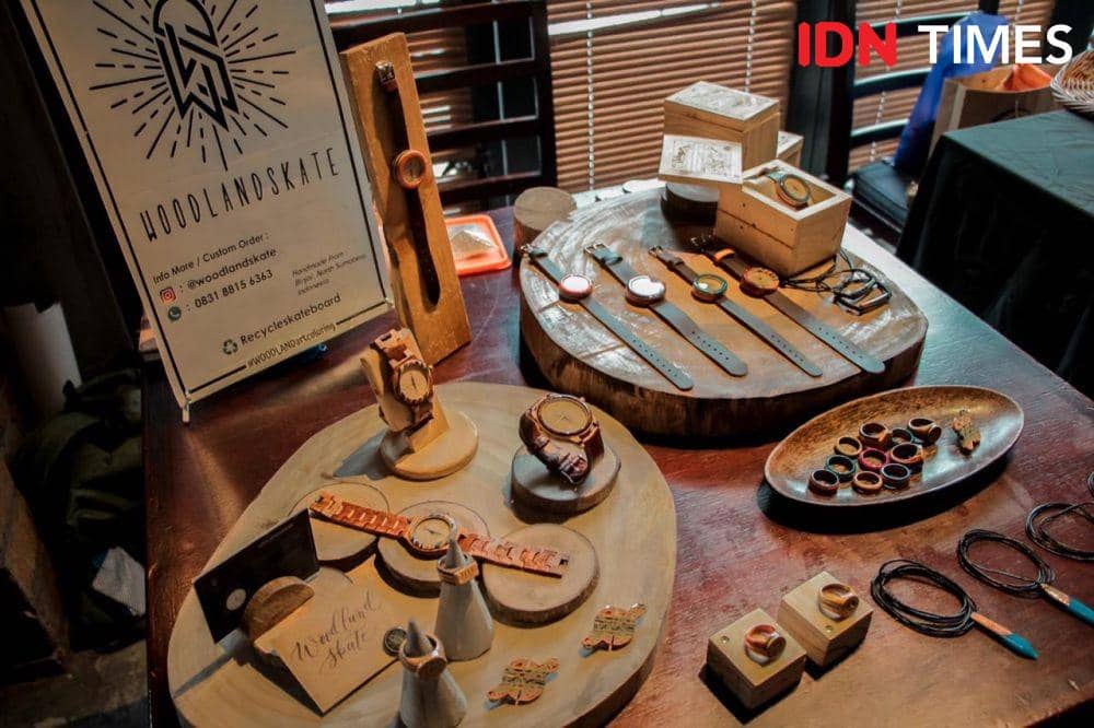 Woodland Skate, Kerennya Aksesoris dari Bahan Baku Skateboard