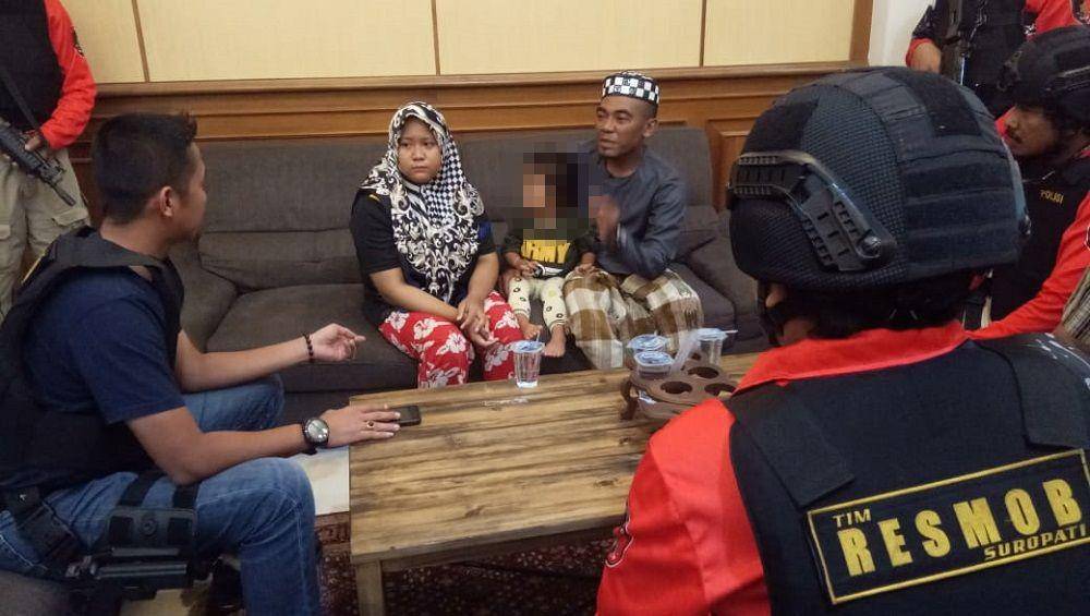 Pasutri Pasuruan yang menculik seorang bocah asal Malaysia. IDN Times/Dok. Istimewa