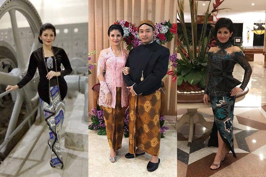 Inspirasi Kebaya ala Intan RJ, Elegan Bak Putri Bangsawan