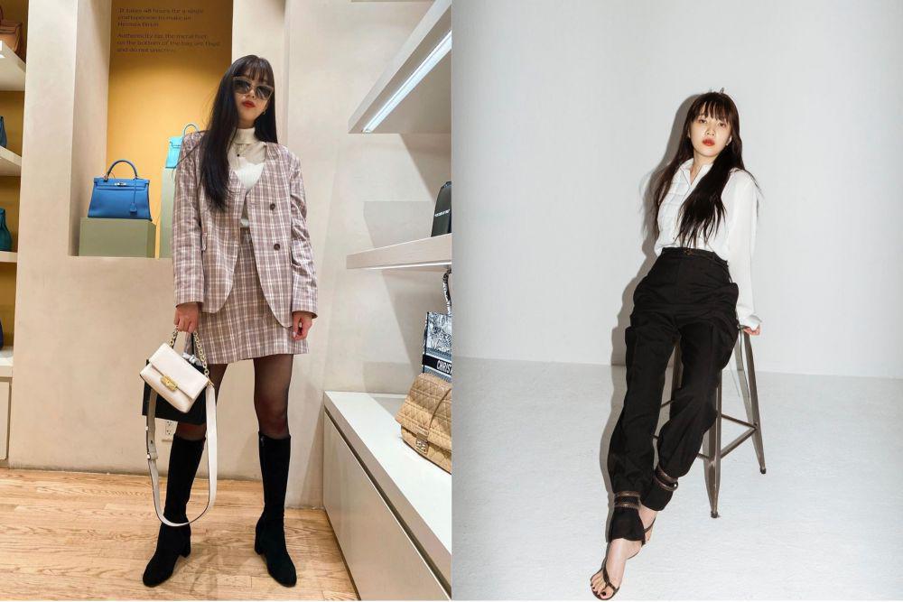 10 Pesona Joy Red Velvet dengan Kaki Jenjangnya, Bak Seorang Model!