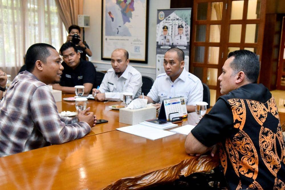 Wakil Gubernur Sumut Musa Rajekshah berdiskusi dengan PFI Medan (Dok.IDN Times/istimewa)