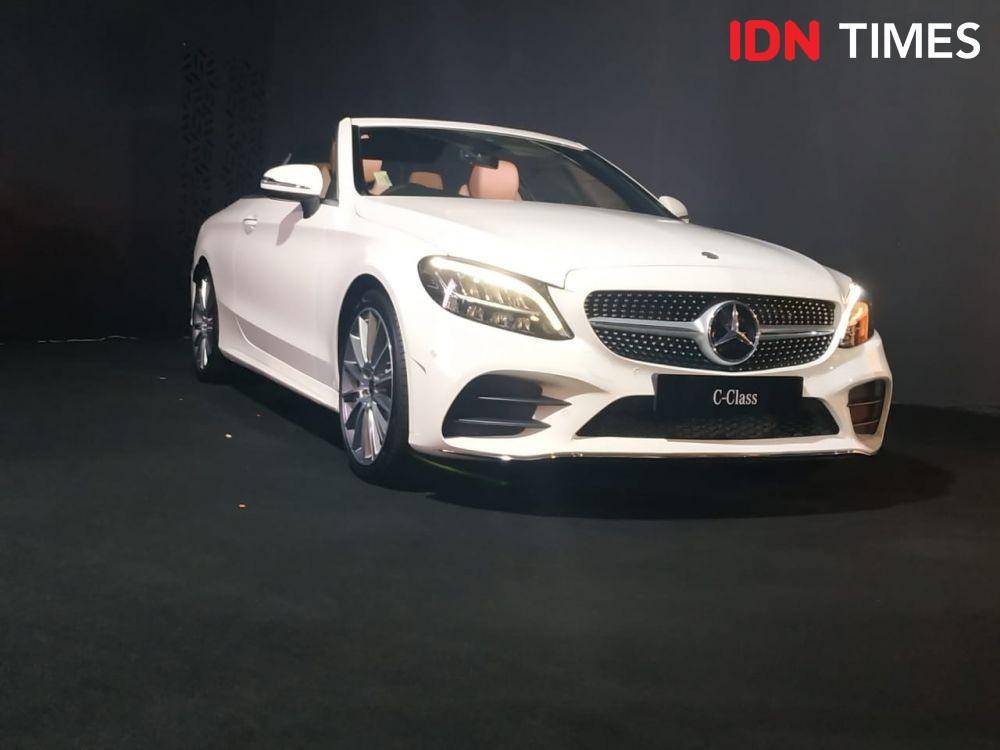 Mercedes Benz C- Class Cabrio (IDN Times/Dwi Agustiar)