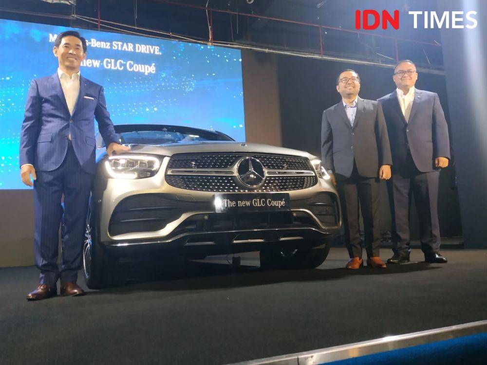 Mercedes Benz The new GLC Coupe (IDN Times/Dwi Agustiar)