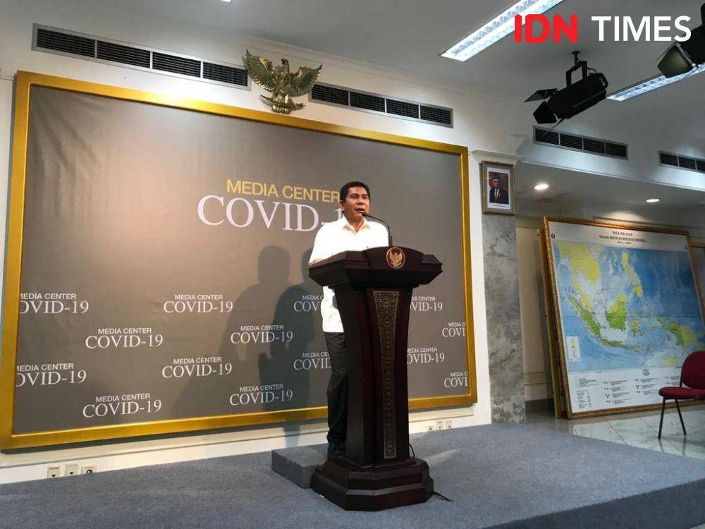 Direktur Utama Pelindo II Arief Suhartono, di Kantor Presiden, Jumat 13 Maret 2020 (IDN Times/Teatrika Handiko Putri)