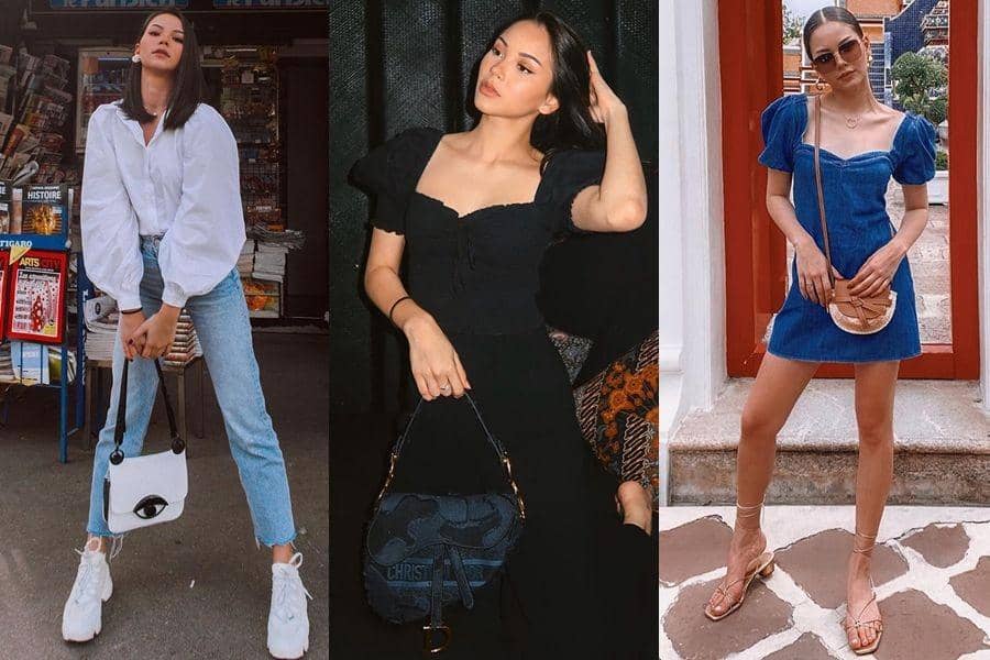 7 Inspirasi Gaya Modis Alyssa Daguise dengan Puff Sleeve Outfit, Kece!