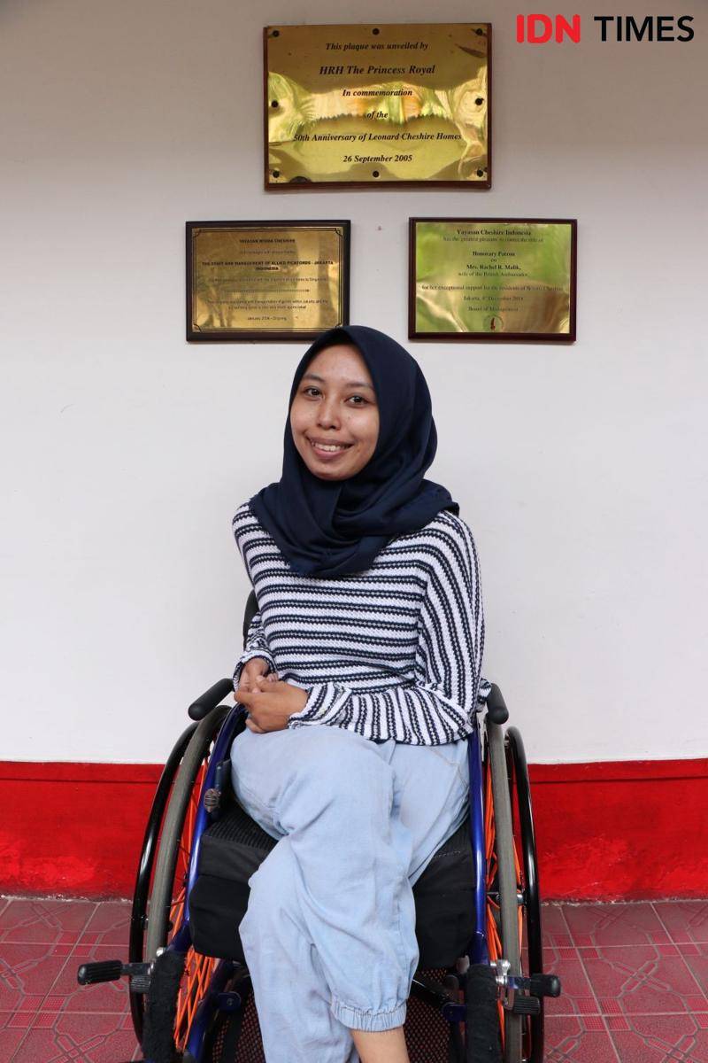 Echi Pramitasari ketika diwawancarai tentang pengalaman hidupnya untuk segmen #akuperempuan di Wisma Cheshire, Jakarta Selatan. 29 Februari. IDN Times/Anjani Eka