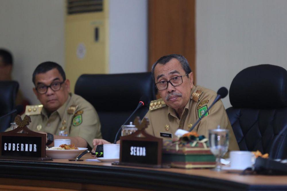 Maklumat COVID-19 Gubernur Riau: Sekolah Libur dan Doa Tolak Musibah
