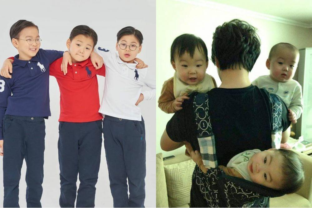 Masuk Usia 8 Tahun, 10 Potret Song Triplets yang Semakin Memesona
