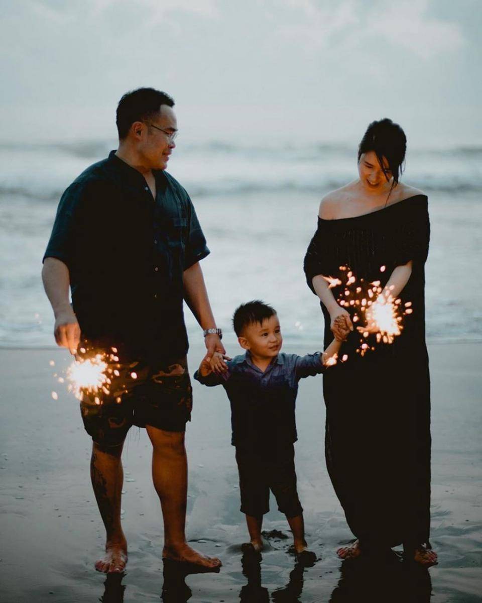 Laura Basuki dan suaminya, Leo Sandjaja (instagram.com/laurabas)