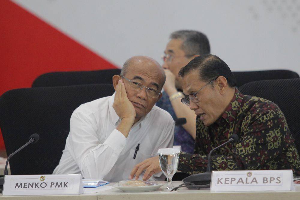 Menko PMK Muhadjir Effendy (ANTARA FOTO/Reno Esnir)