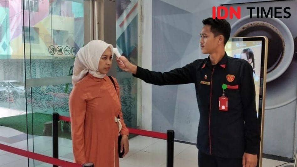 Situasi Mall di Palembang pasca kebijakan social distancing (IDN Times/Feny Maulia Agustin)