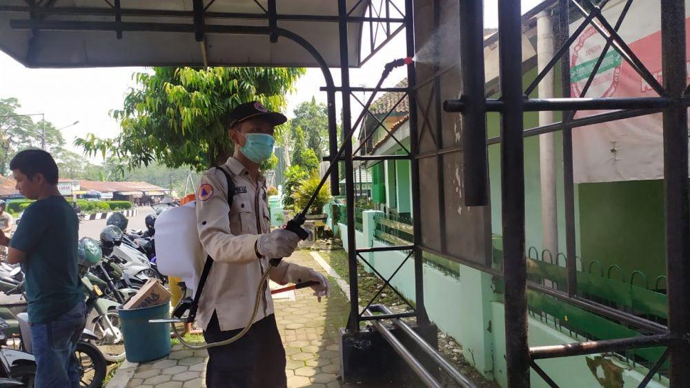Personel Terbatas, Penyemprotan Disinfektan di Purbalingga Bertahap