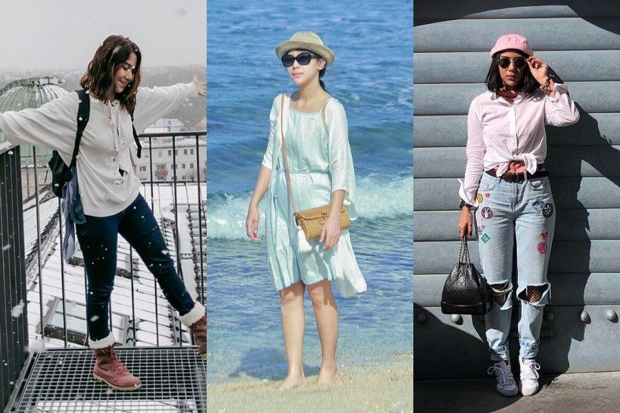 9 ootd adinda thomas, dari sederhana hingga modis